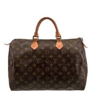 🥳Louis Vuitton Speedy 35 Classic Monogram Canvas Bag…Pampered Condition.